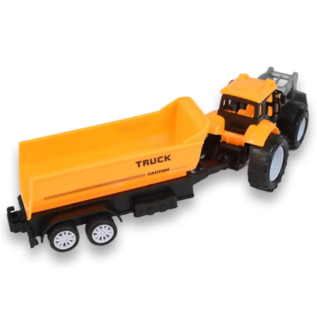 Engineering Truck: 2 részes munkagép szett traktorokkal, utánfutóval és vésővel kép 5