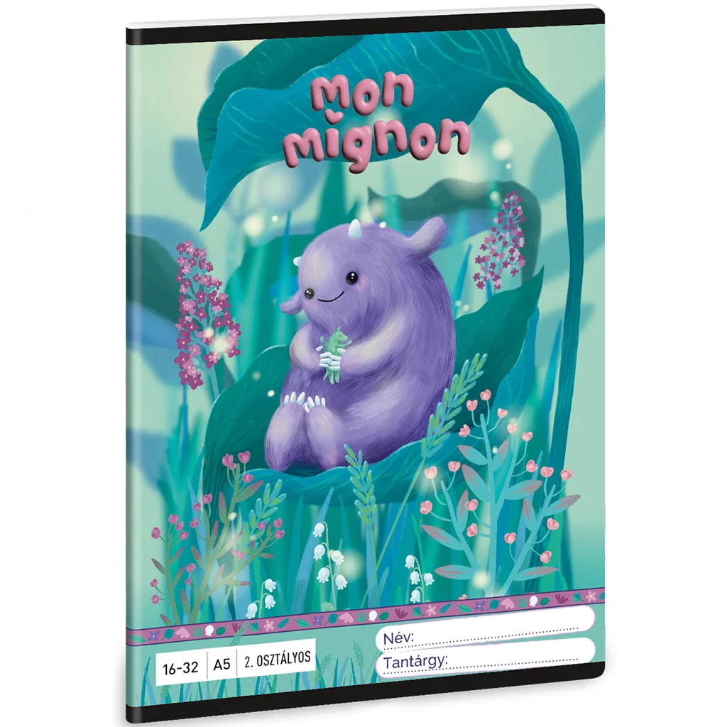 Ars Una: Mon Mignon 2. osztályos vonalas füzet A/5 16-32
