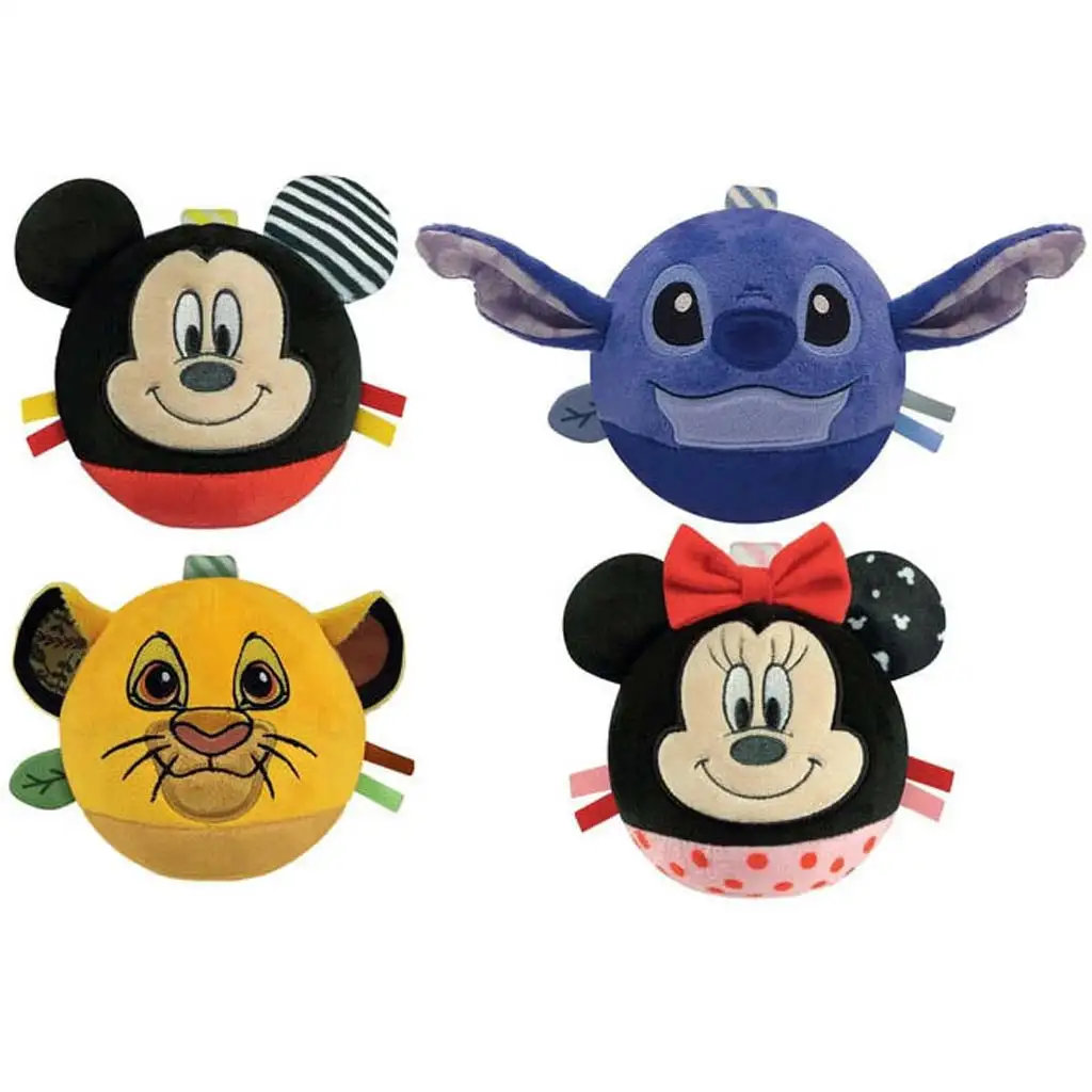 Clementoni Baby: Disney Baby puha plüss labdafigurák négyféle változatban 1db kép 2