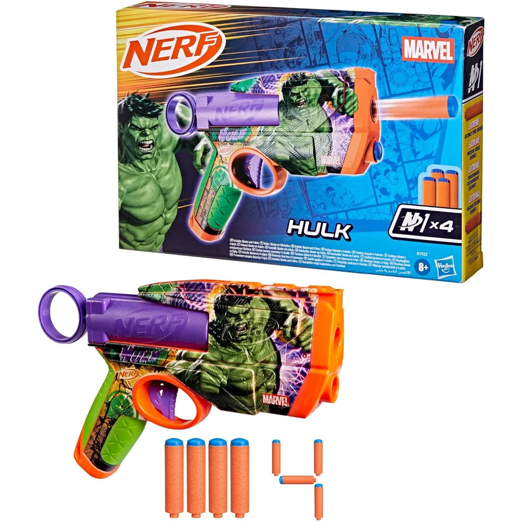 Nerf: Marvel Hulk szivacslövő fegyver - Hasbro