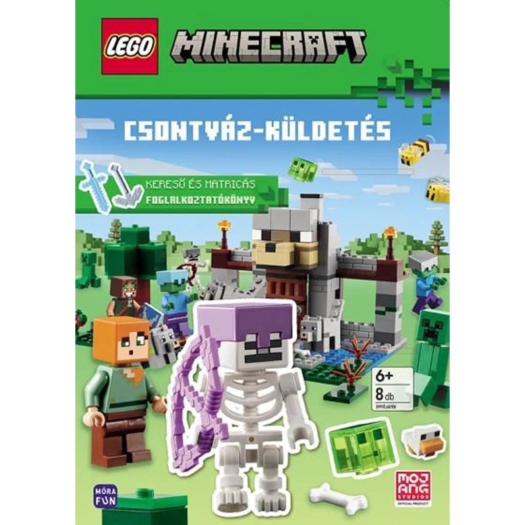 Móra: LEGO® Minecraft Csontváz-küldetés foglalkoztatókönyv