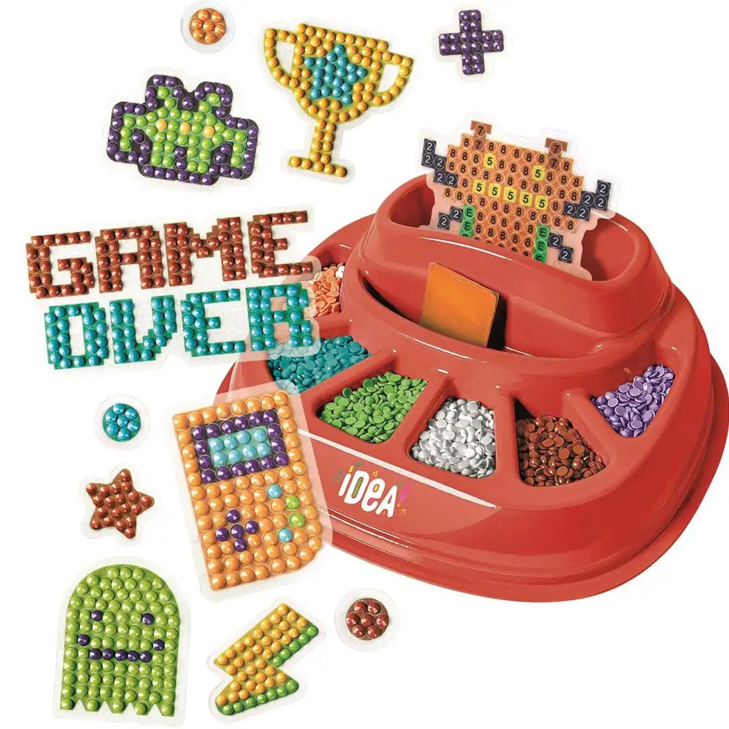 Idea! Game Icons strasszkő kép készítő szett - Clementoni kép 2