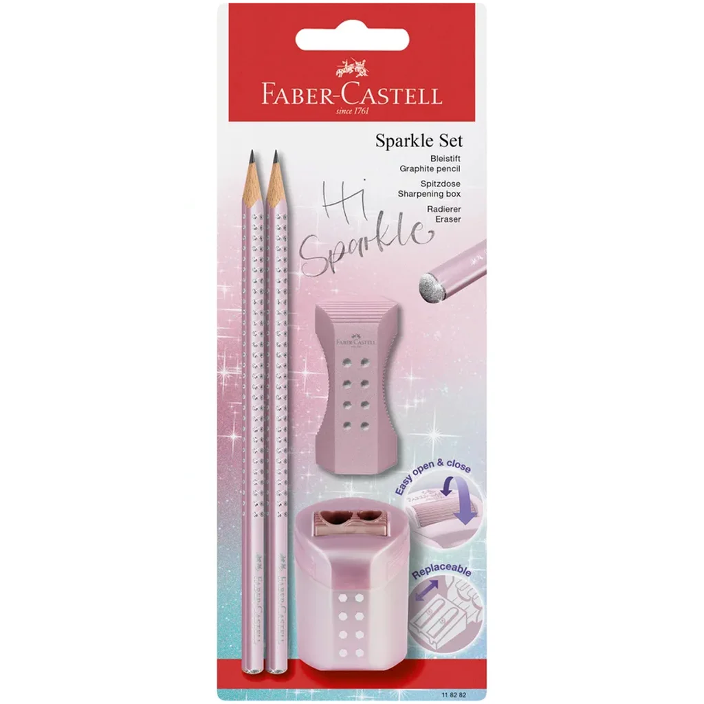 Faber-Castell: SPARKLE 4db-os írószer szett többféle változatban 1db kép 4