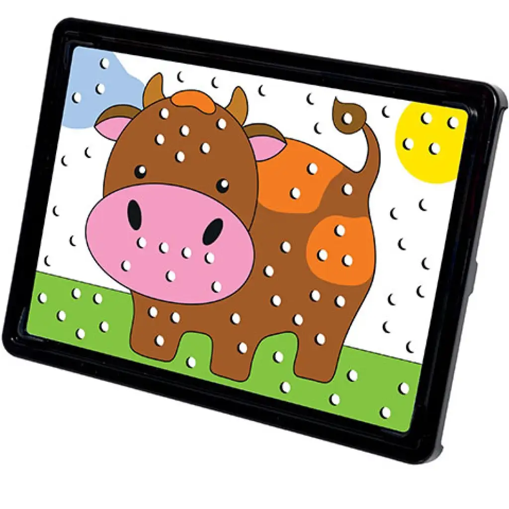 Képes mozaik beillesztős fejlesztőjáték kép 2