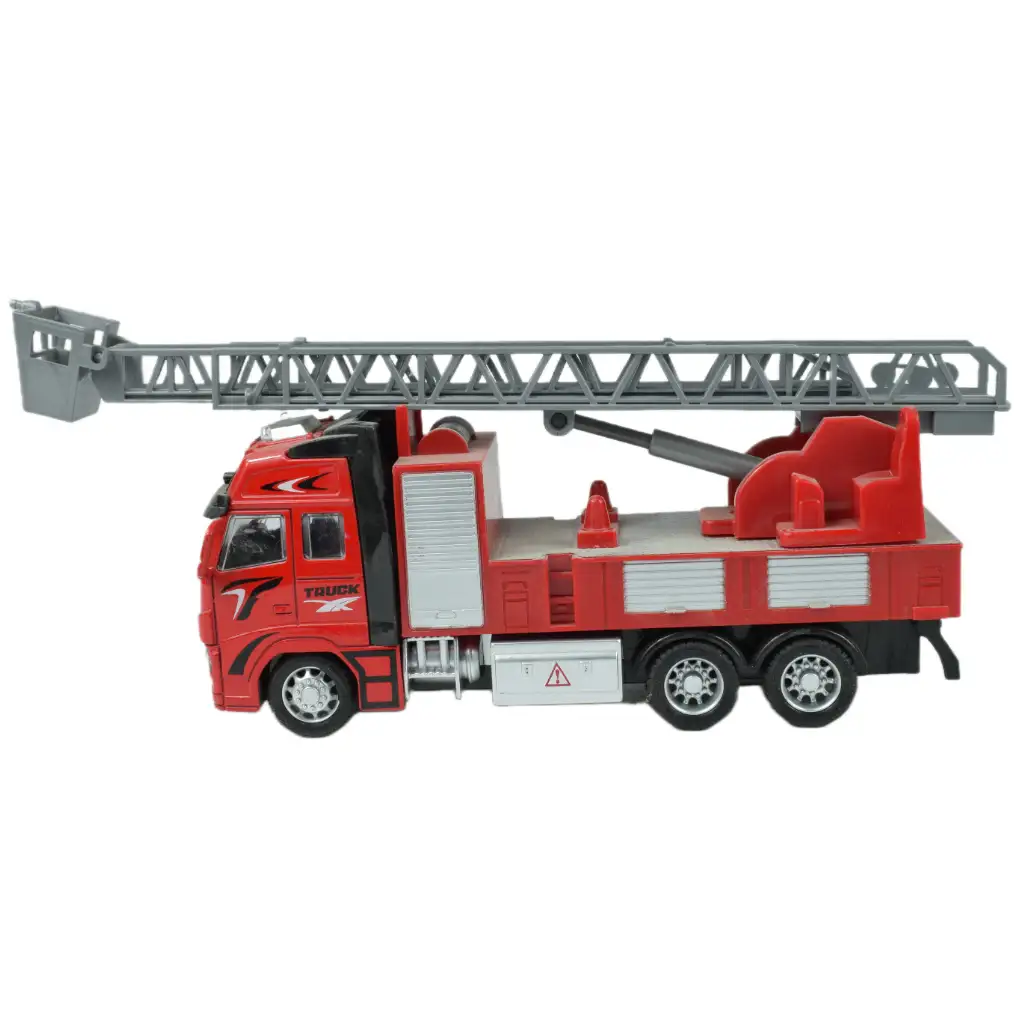 Fire Truck: Lendkerekes tűzoltókamion többféle változatban 19cm kép 9