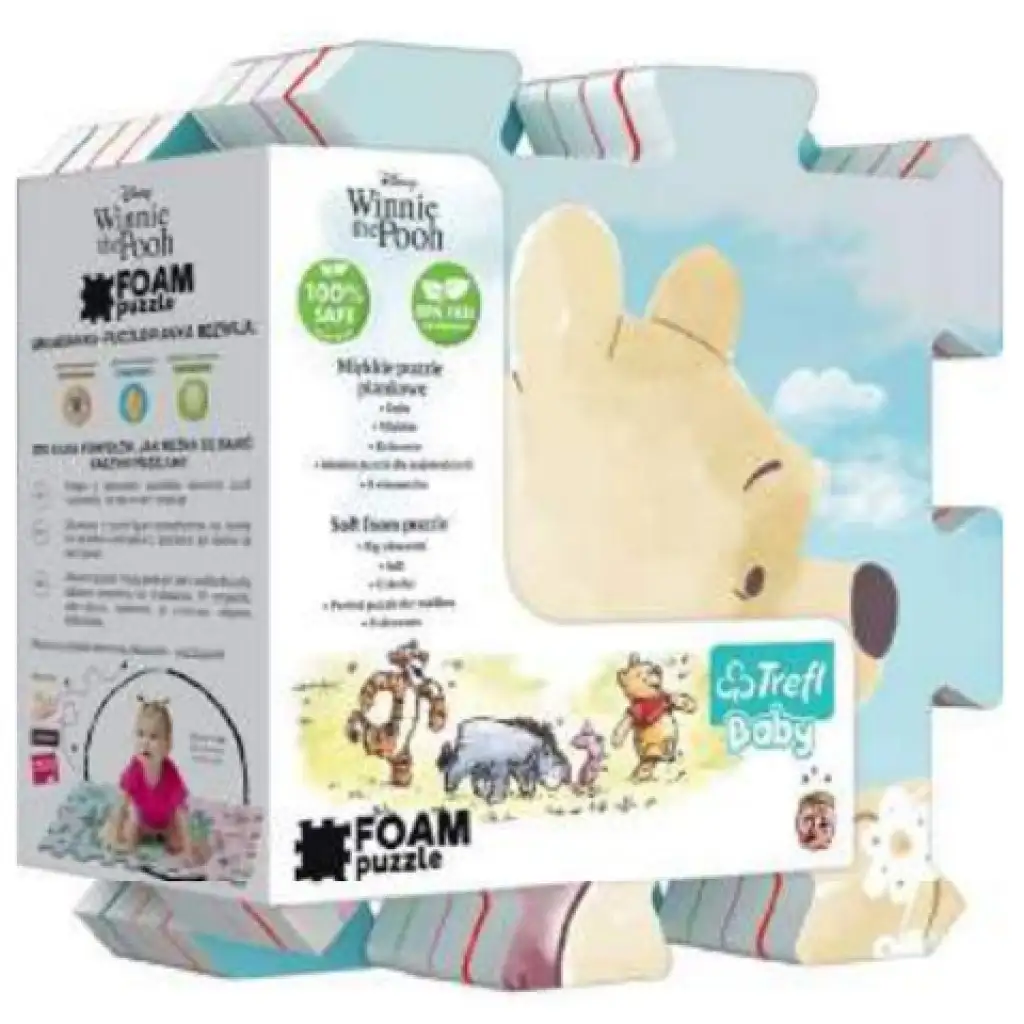 Micimackó és a legjobb barátai szivacs puzzle - Trefl