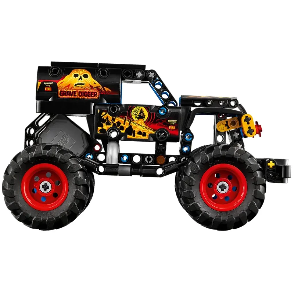LEGO® Technic: Monster Jam™ Grave Digger™ tűz és jég (42219) kép 3