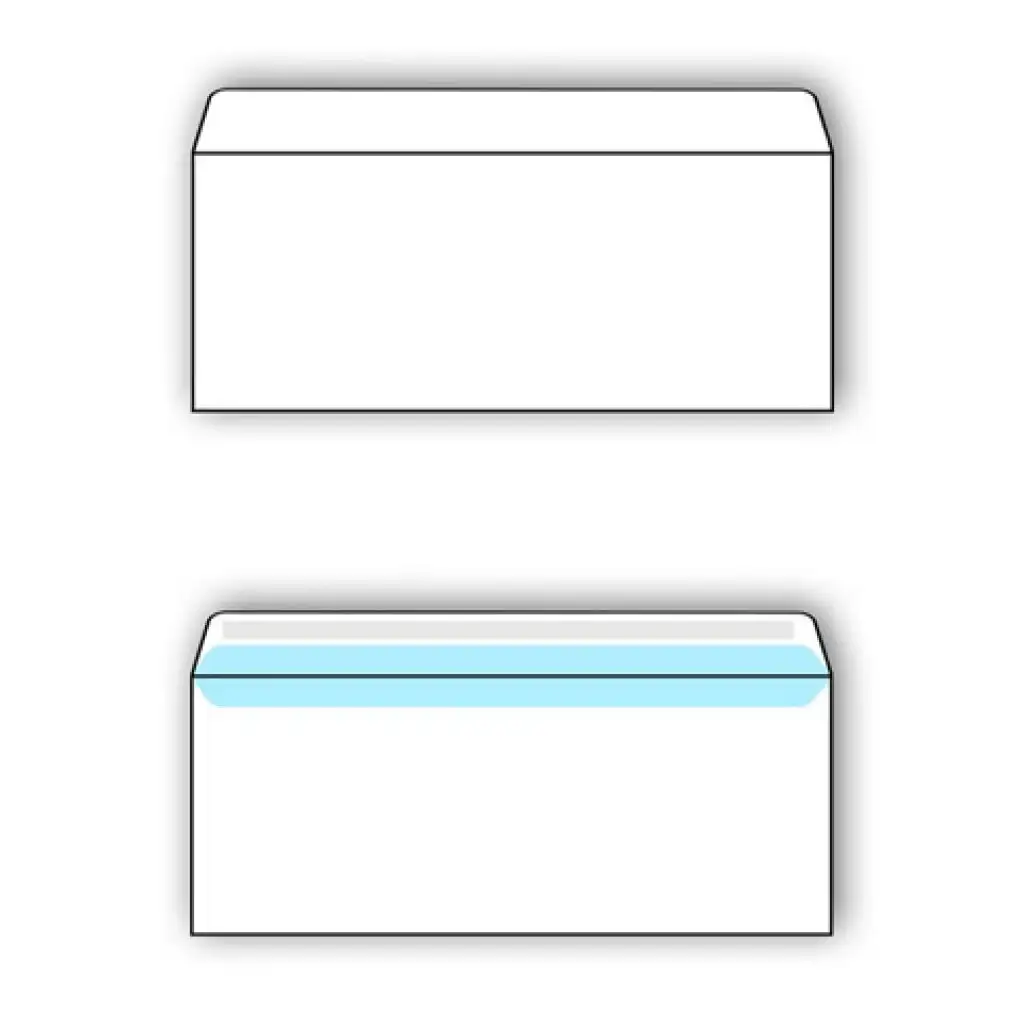 Spirit: Fehér boríték LA/4 11x23cm 1db