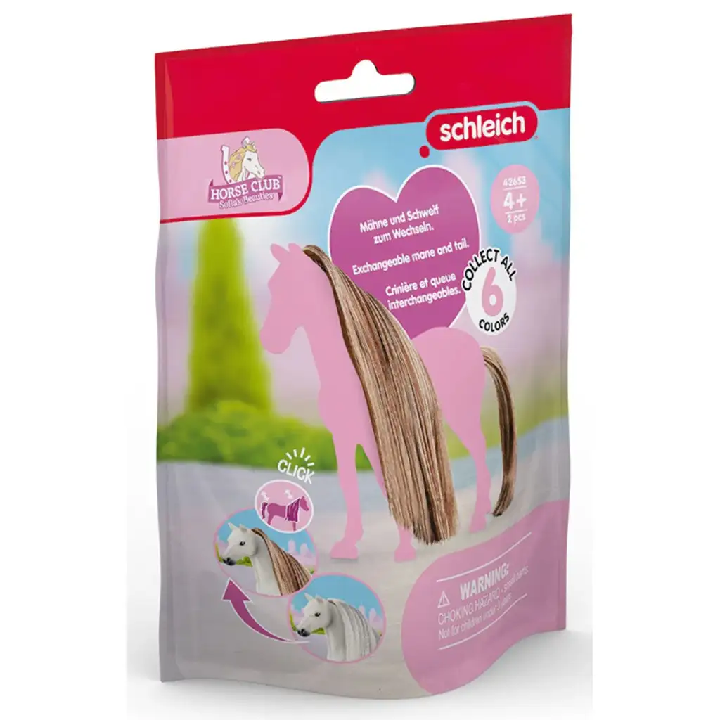 Schleich Horse Club: Sofia's Beauties - Aranybarna sörény és farok kiegészítő szett (42653)