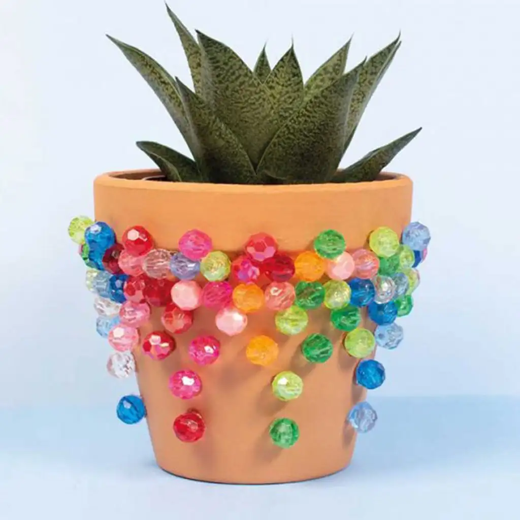 PlayBox: Színes műanyag fűzhető dekorációs gyöngyök 250db-os csomag kép 3