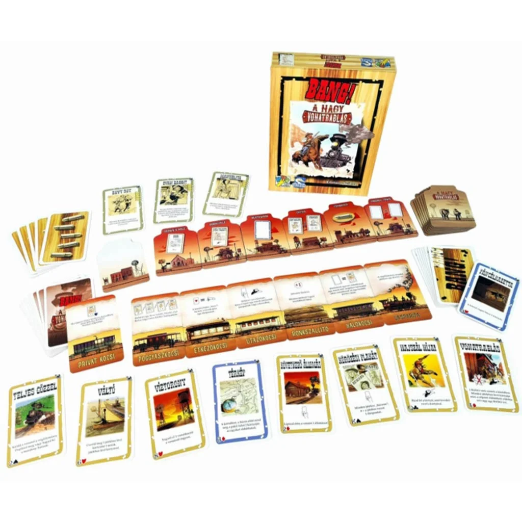 Bang! A nagy vonatrablás kártyajáték kép 2