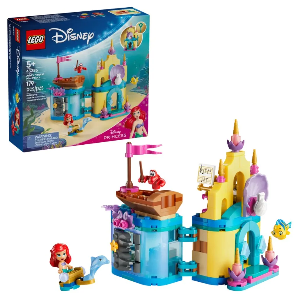 LEGO® Disney: Ariel varázslatos minipalotája (43285)