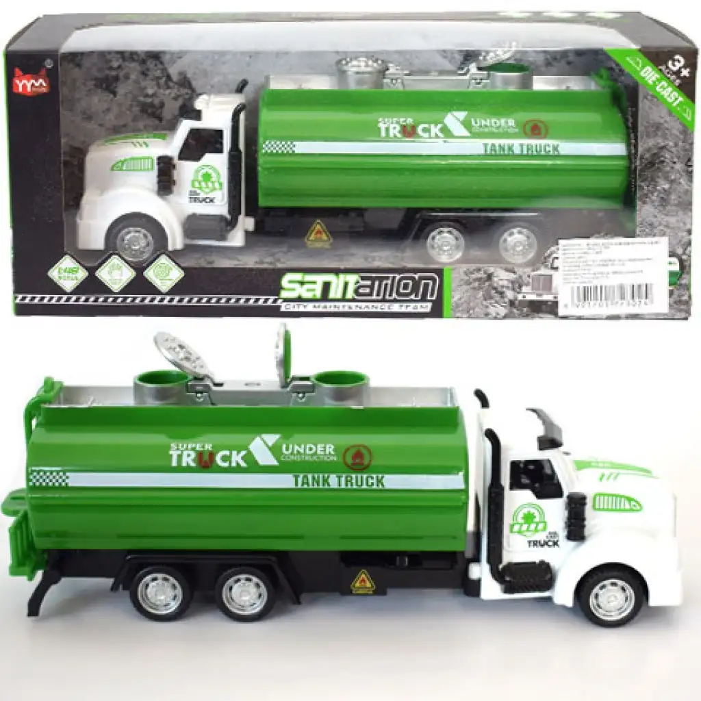 Ivóvíz szállító kamion hátrahúzós meghajtással 1/48