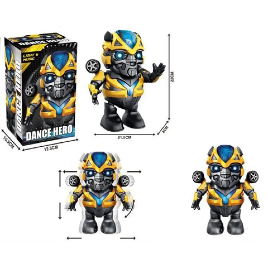 Elektromos táncoló robot fénnyel és hanggal kép 2