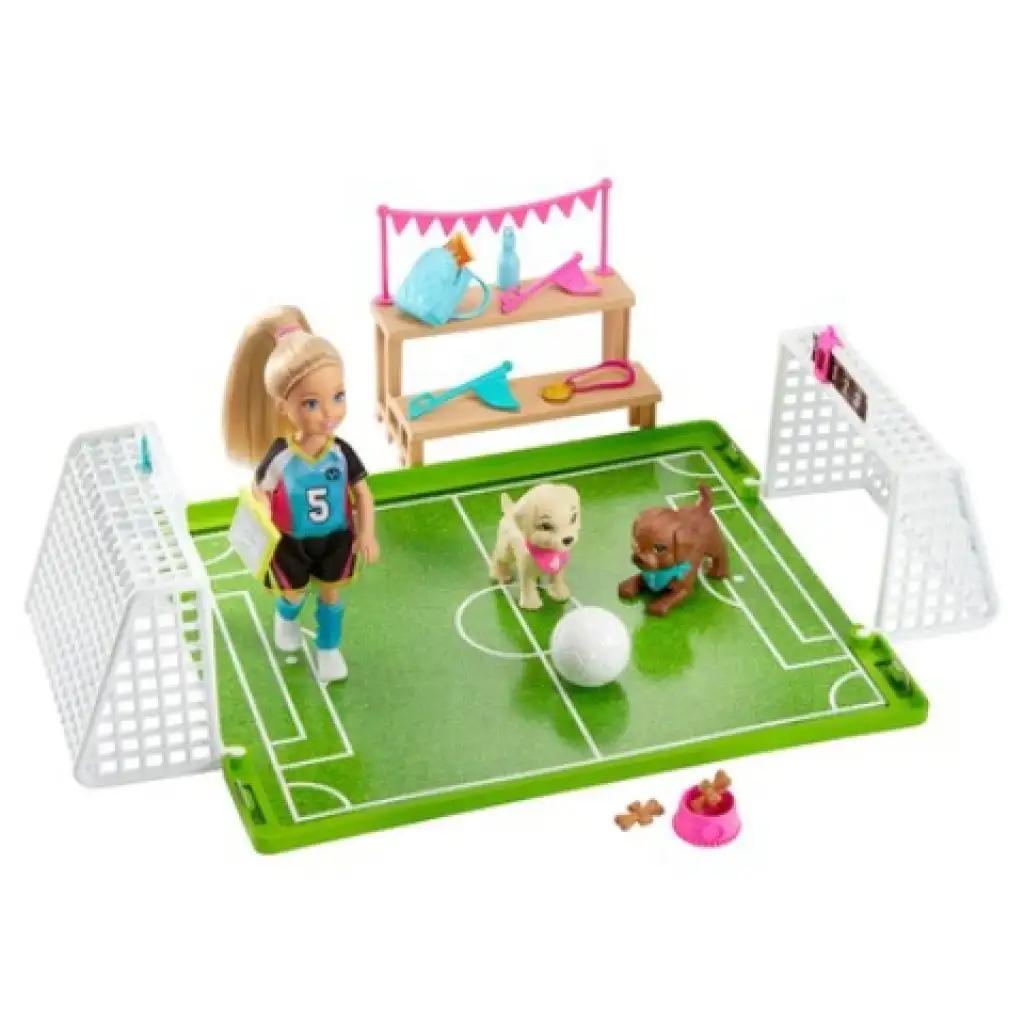 Barbie Dreamhouse Adventures: Chelsea foci játékszett - Mattel kép 2