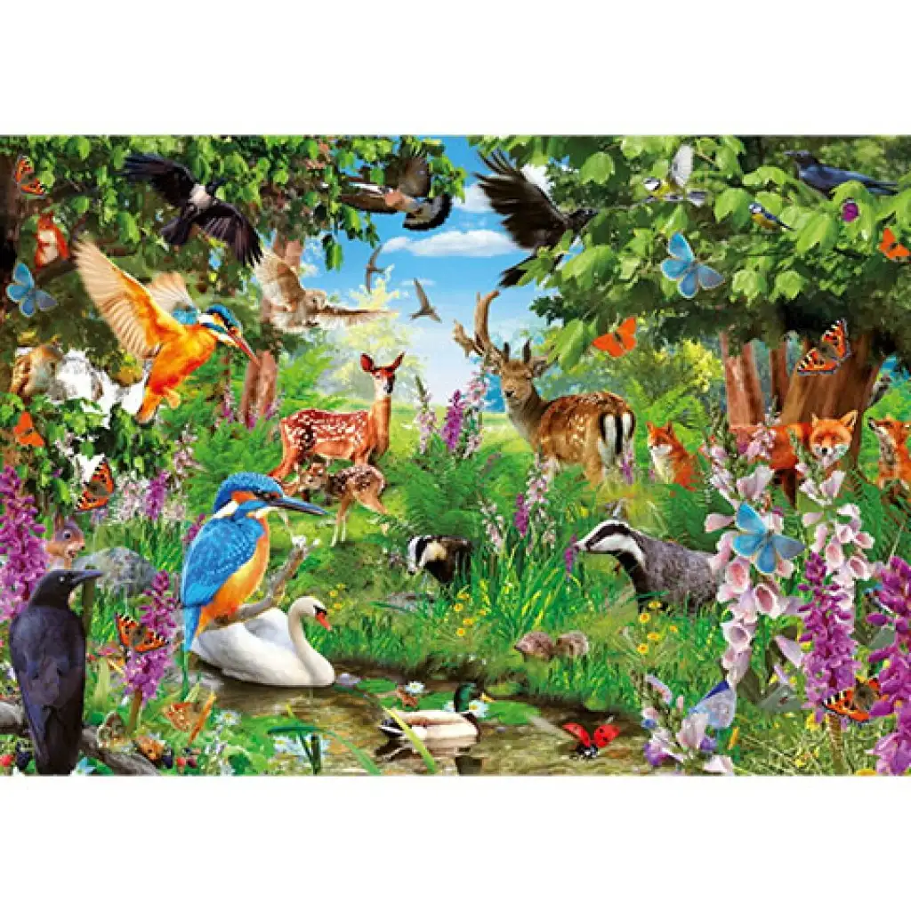 Csodálatos erdő HQC puzzle 2000db-os - Clementoni kép 2