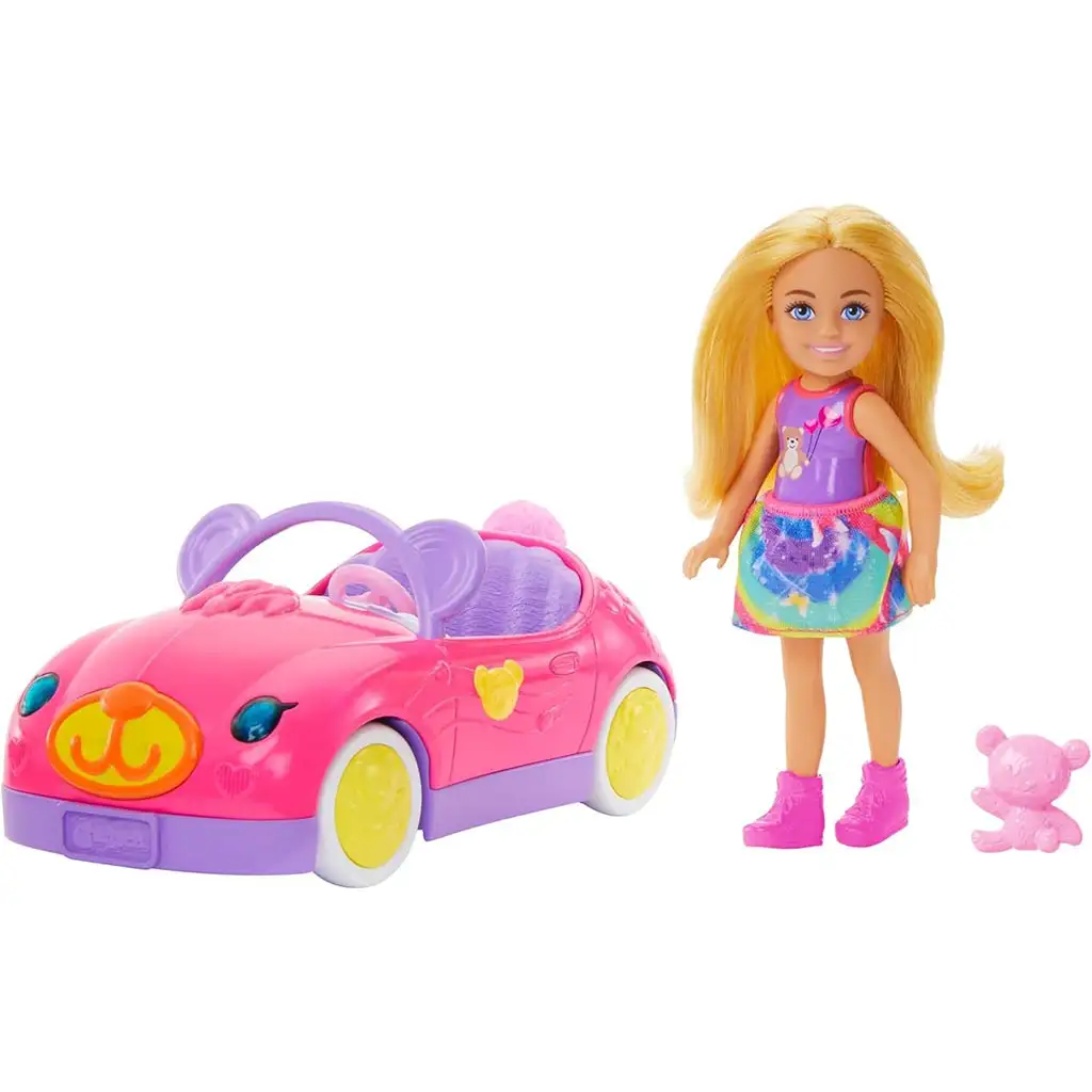 Barbie: Chelsea baba macis kabriója - Mattel kép 3