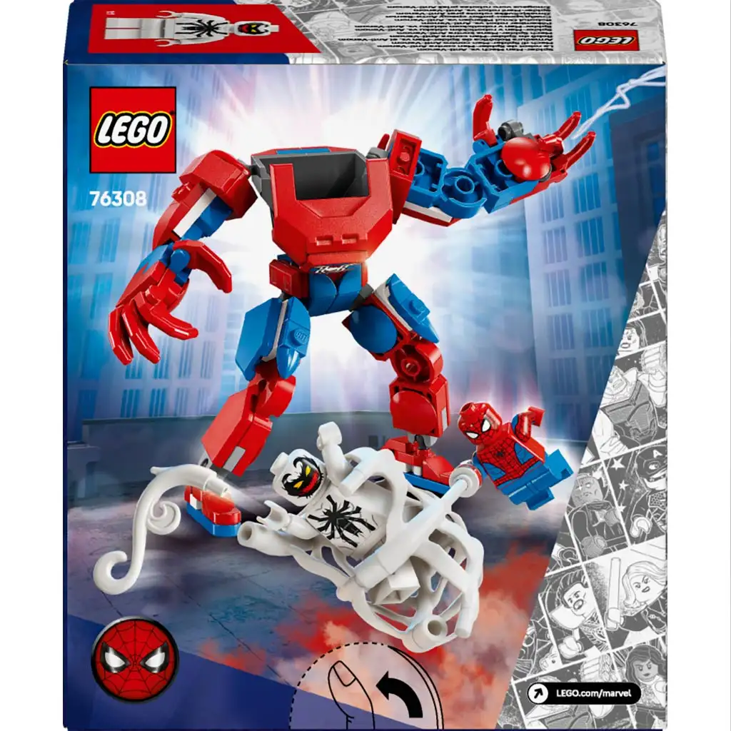 LEGO® Super Heroes: Marvel - Pókember robot vs. Anti-Venom (76308) kép 5