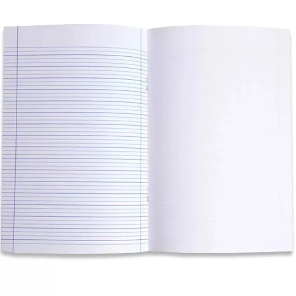 Írok és rajzolok 2. osztályos 2 az 1-ben vonalas és sima füzet A/5 kép 2