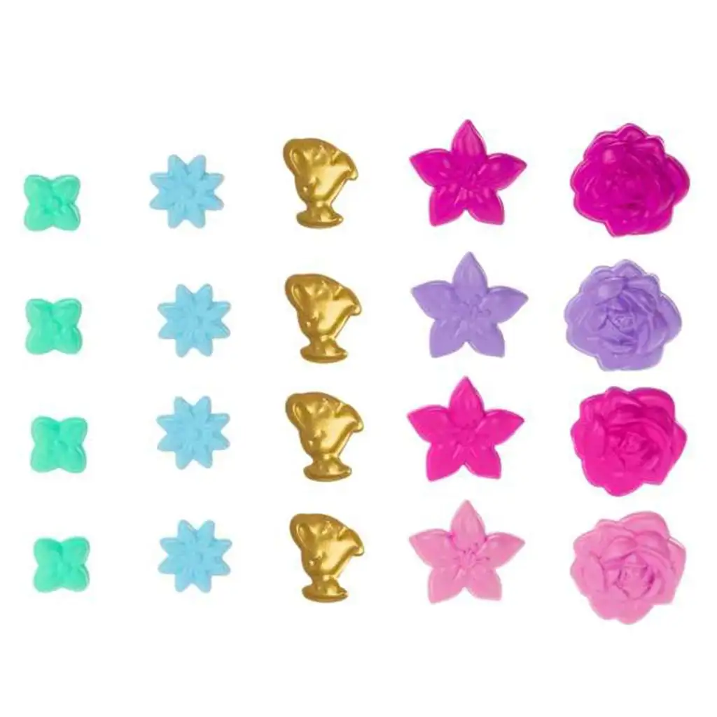 Disney Hercegnők: Virág varázslat Belle baba kiegészítőkkel - Mattel kép 5