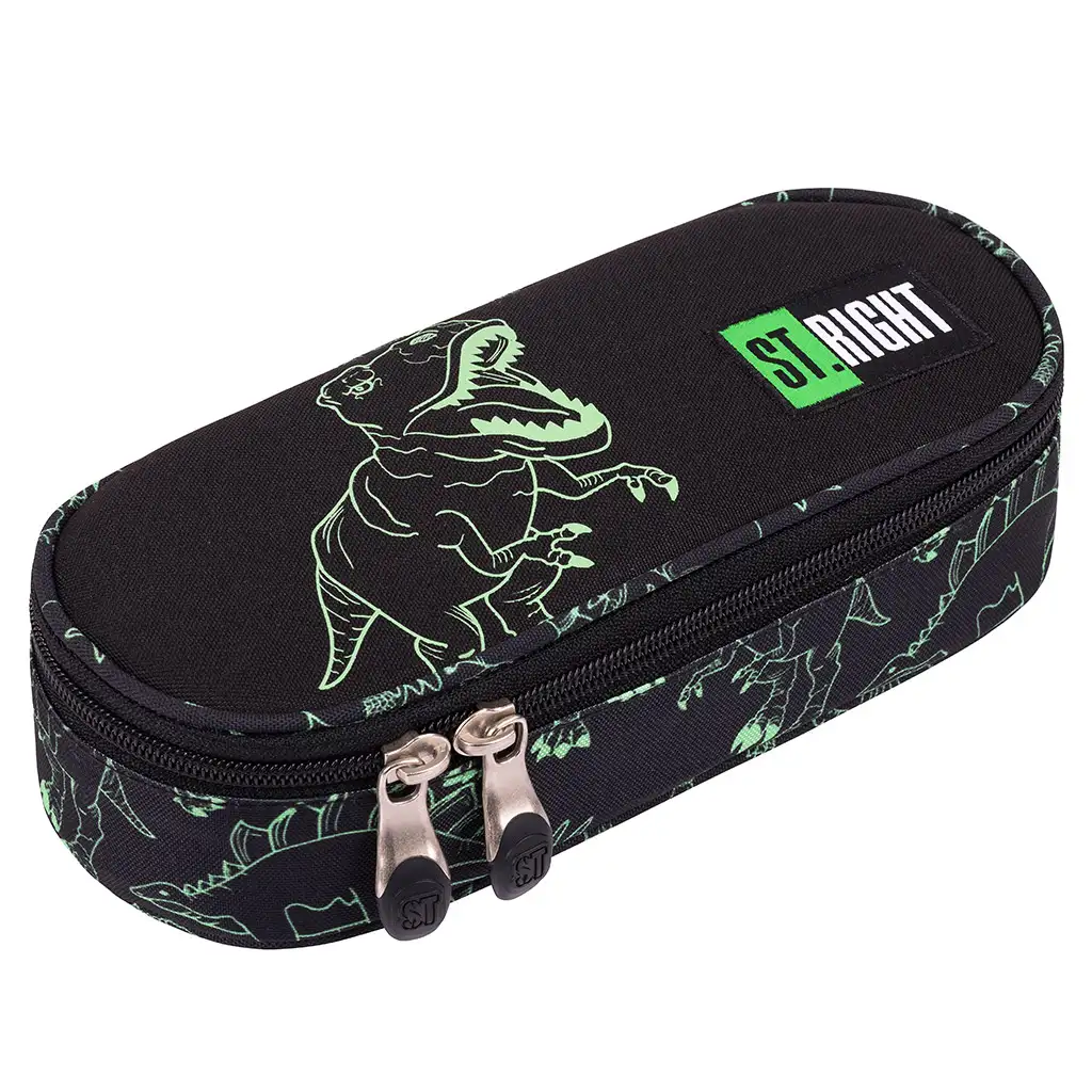 St.Right T-Rex ovális tolltartó PC01 23x9,5x6cm