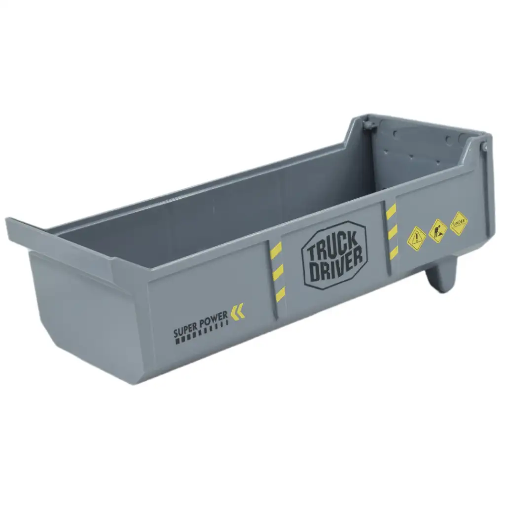 City Truck: Átalakítható lendkerekes építőipari teherautó jelzőtáblákkal 19cm kép 4