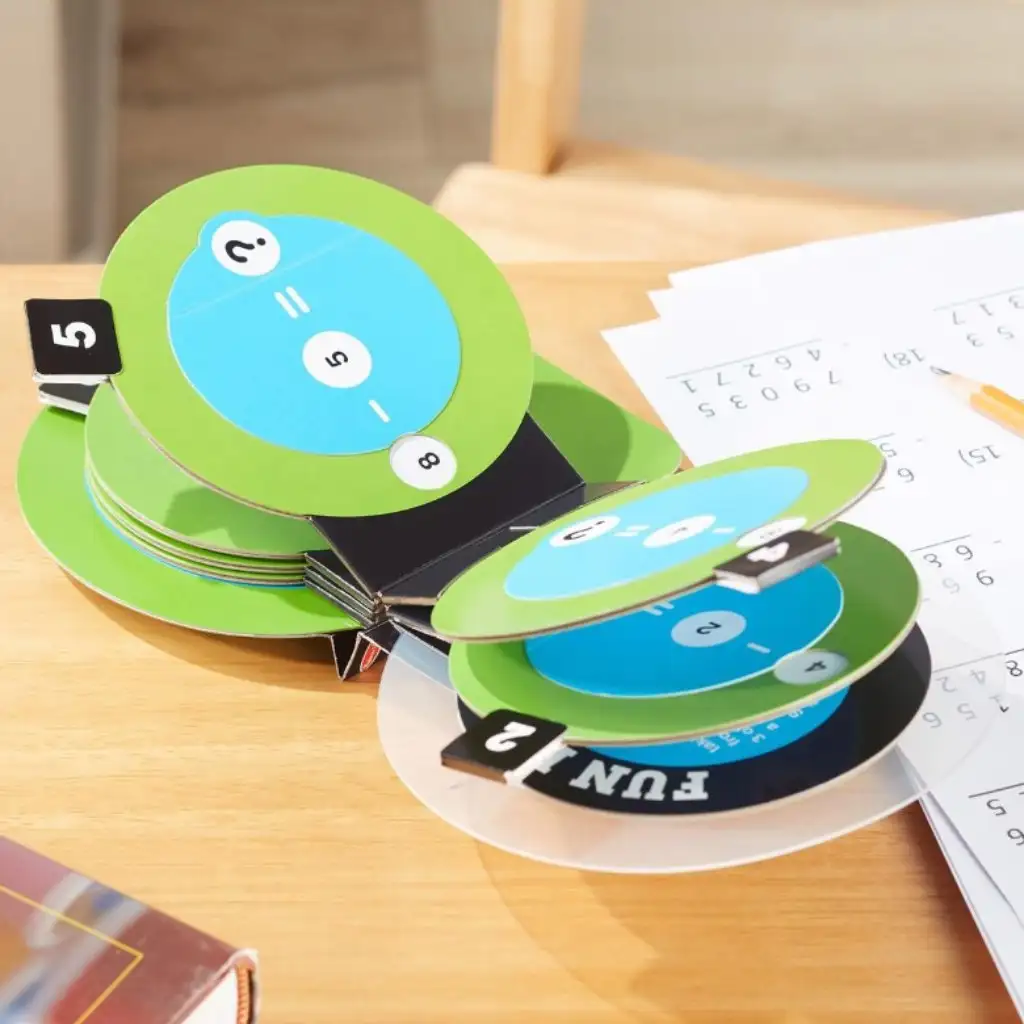 Készségfejlesztő játék: Számoló korongok, kivonás - Melissa & Doug kép 2