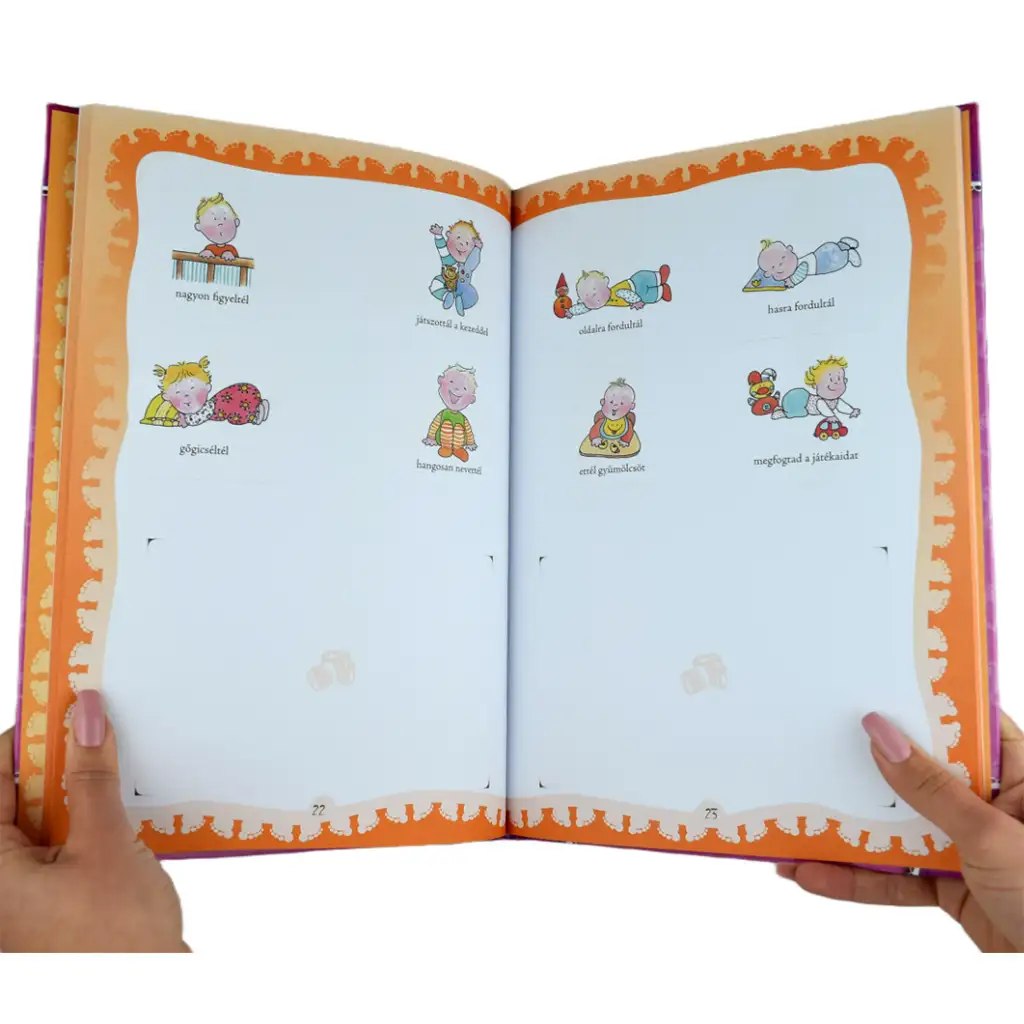 Lányos babanapló kép 8