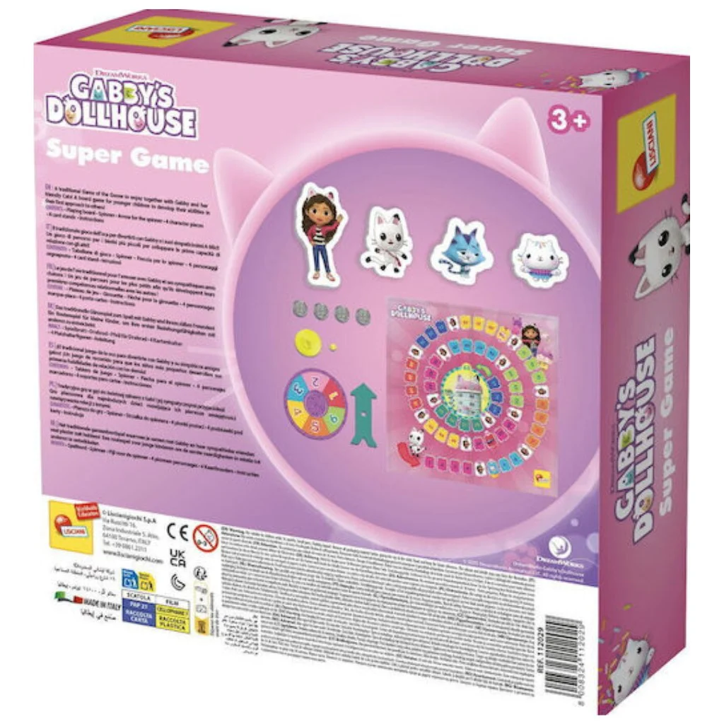 Gabi babaháza: Csúcs kaland társasjáték - Lisciani kép 2