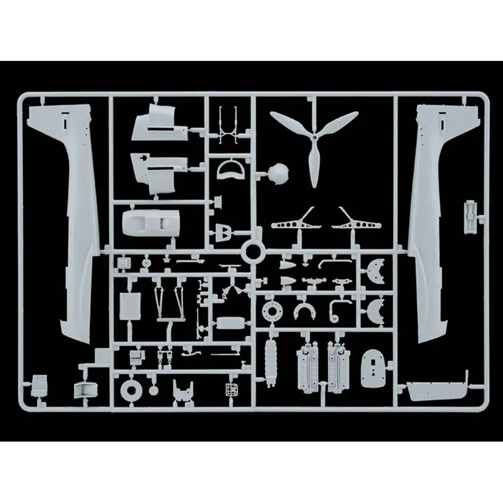 Italeri 1/48 Junkers Ju 87B Stuka repülőgép makett kép 5