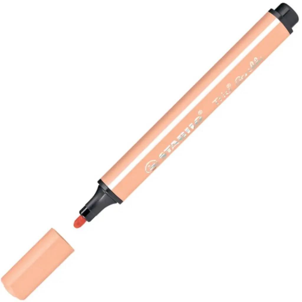 Stabilo: Trio Scribble háromszögletű filctoll világos test színben kép 2