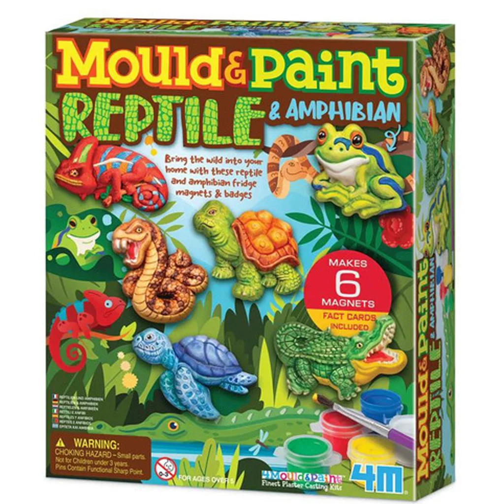 Gipszkiöntő - Hüllők és kétéltűek