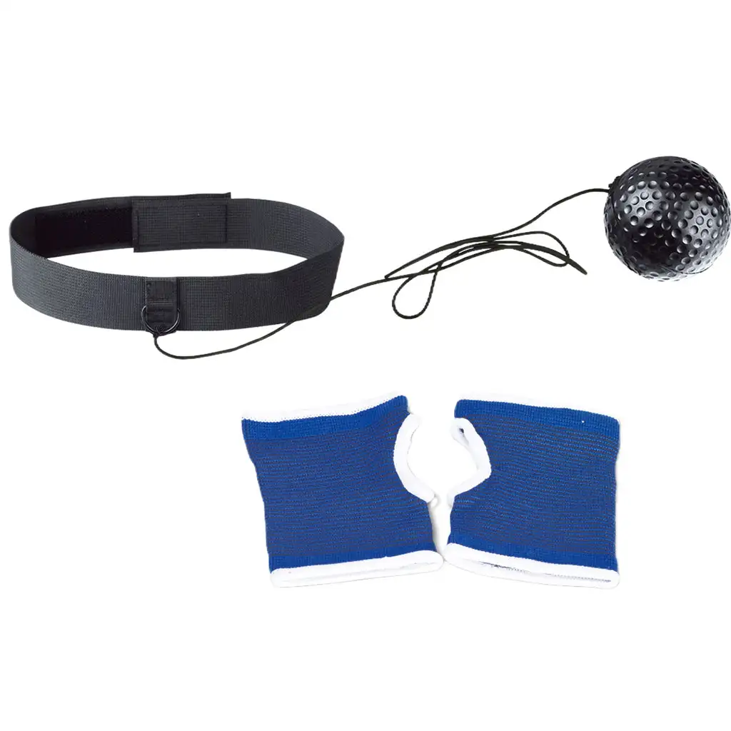 Boksz reflexlabda fejre rögzíthető pánttal kép 3