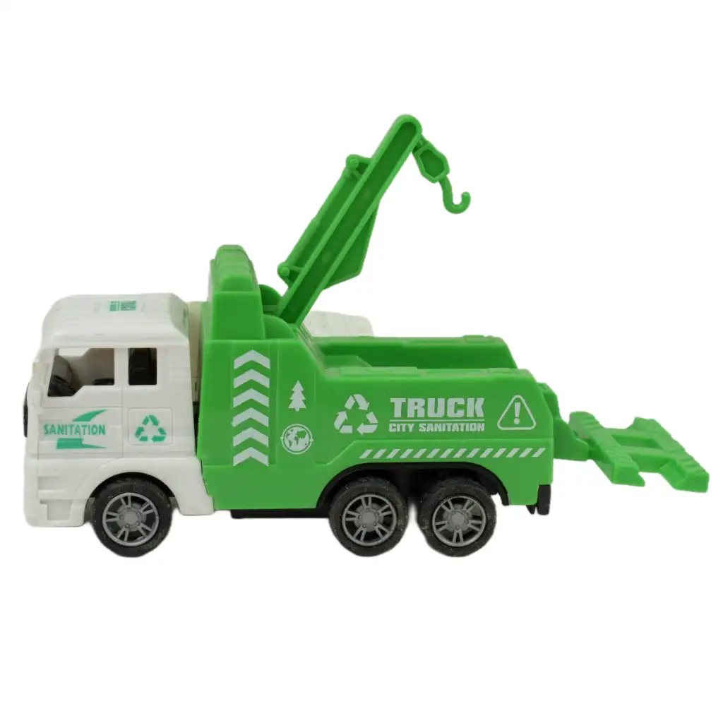 City Truck: Hulladékszállító kamion többféle változatban 12cm kép 9