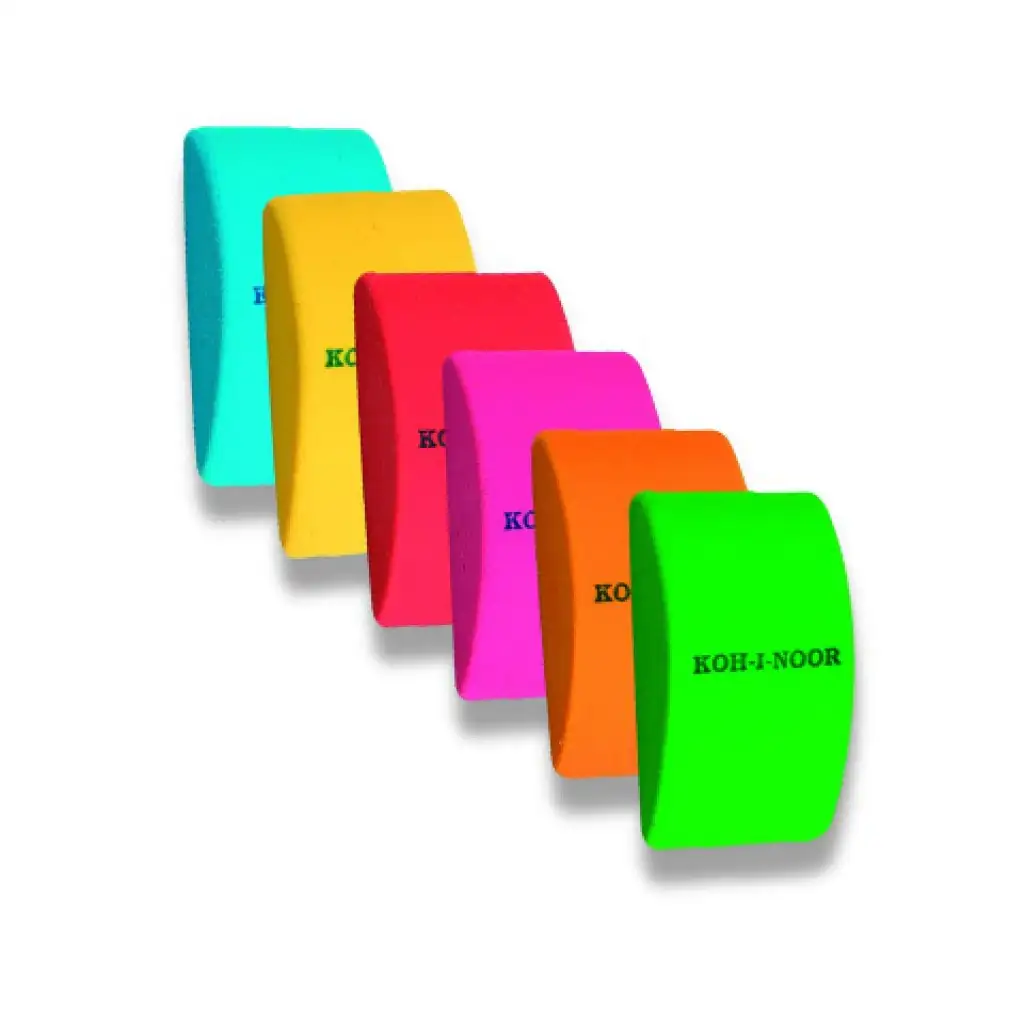 ICO: plasztik radír íves nagy Koh-I-Noor