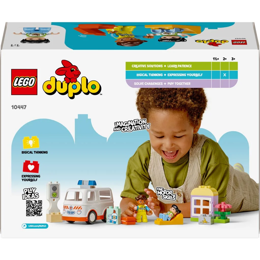 LEGO® DUPLO®: Mentőautó és mentősofőr (10447) kép 2