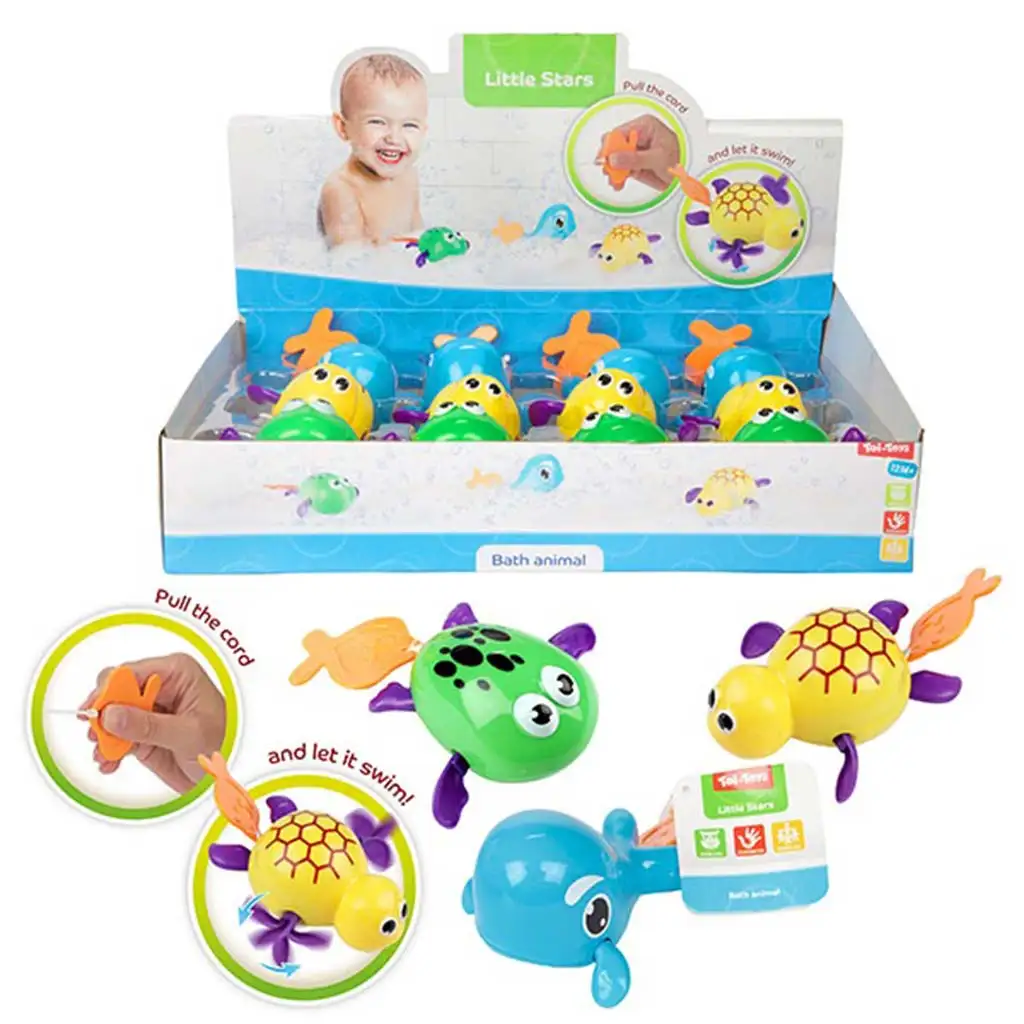 Little Stars: Felhúzható vízi állatok 3-féle változatban 1db