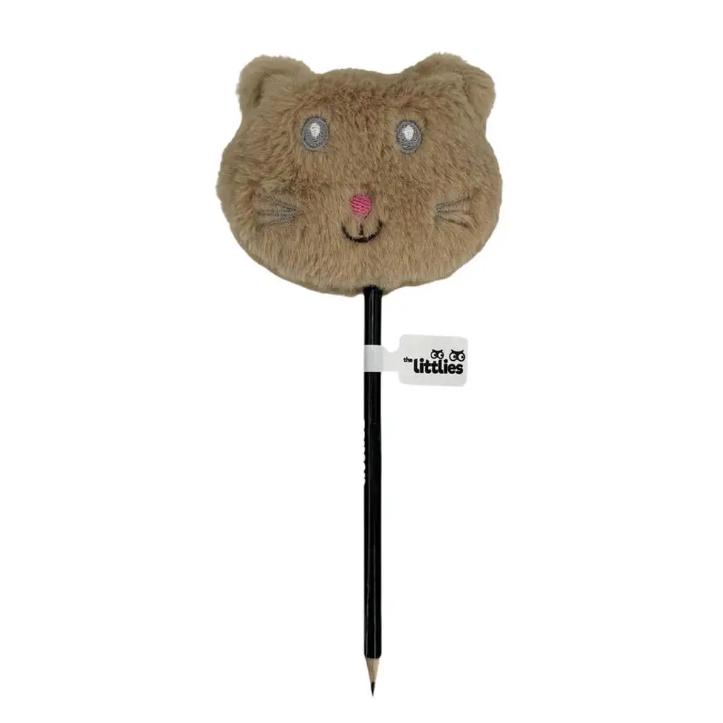 The Littlies: Puha állatfejes ceruza többféle 1db kép 4