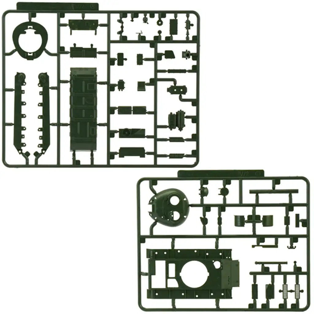 Italeri 1/72 T-55A tank makett kép 7