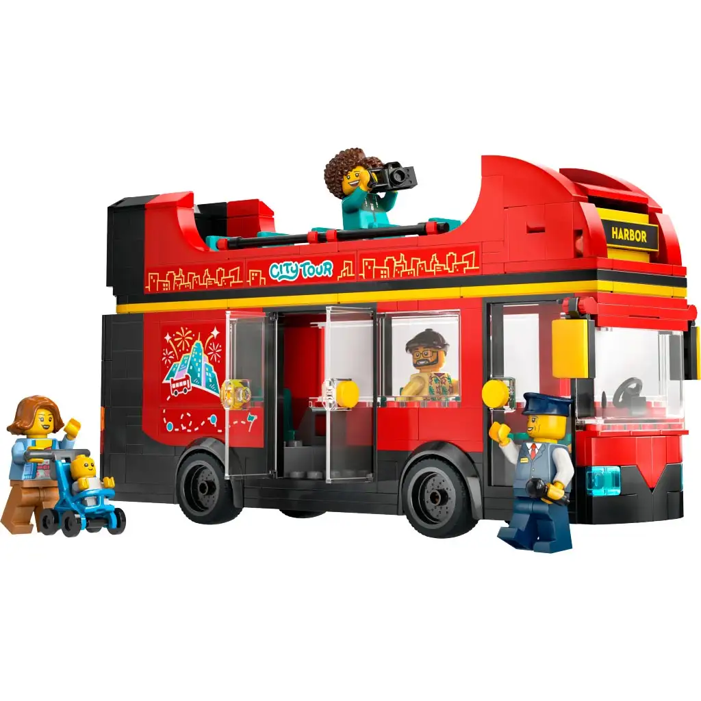 LEGO® City: Piros emeletes turistabusz (60407) kép 6