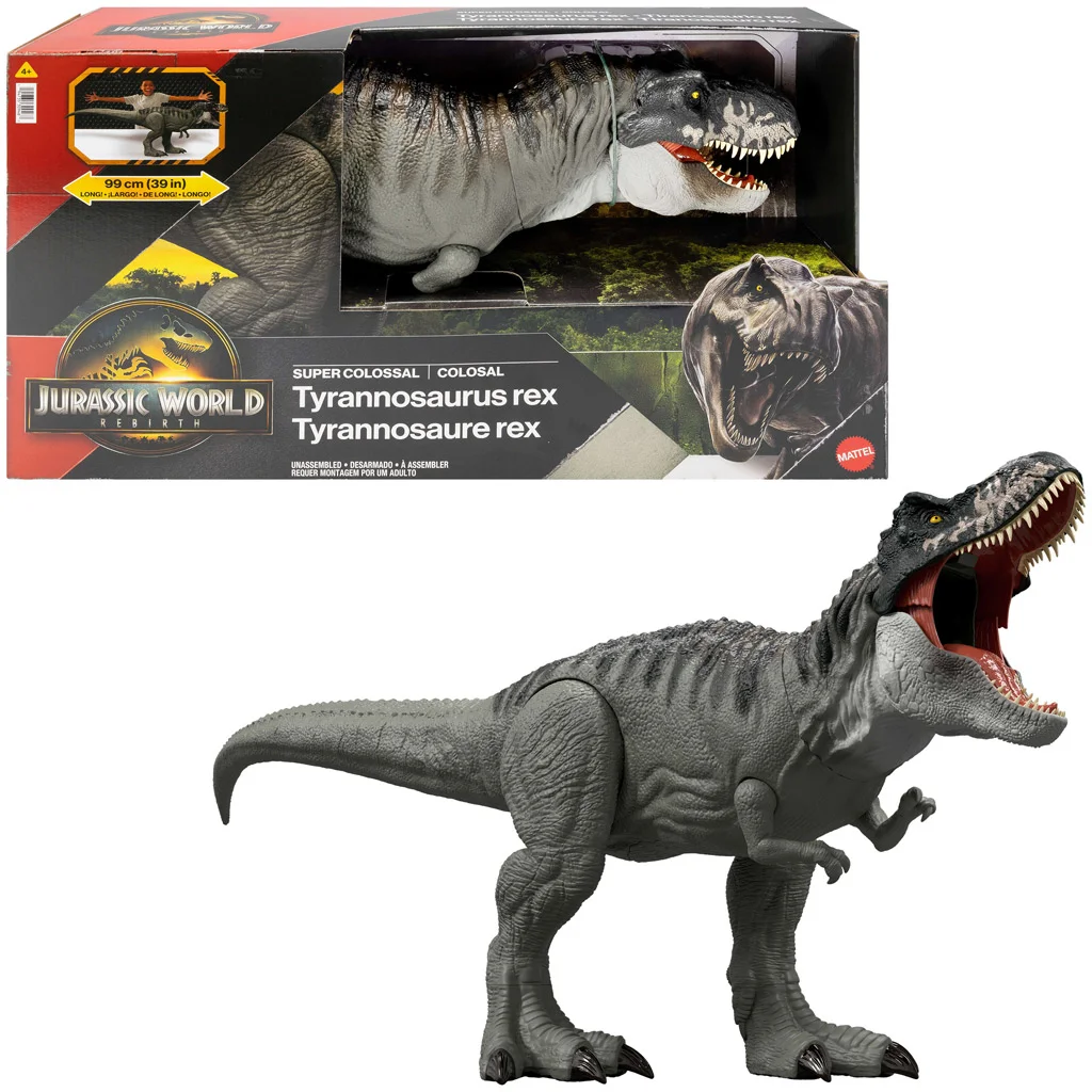 Jurassic World: A Legveszedelmesebb dinó - T-Rex - Mattel