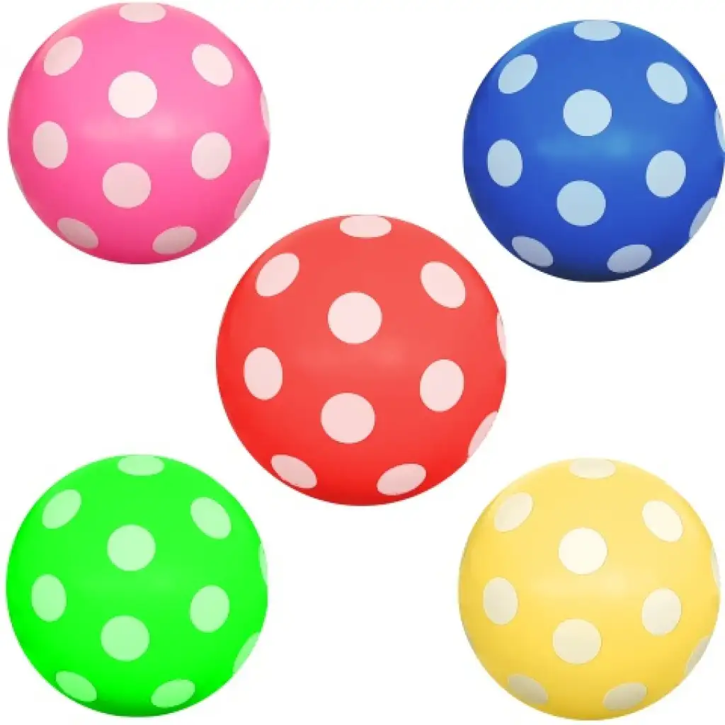 Pöttyös labda 22cm-es kép 3