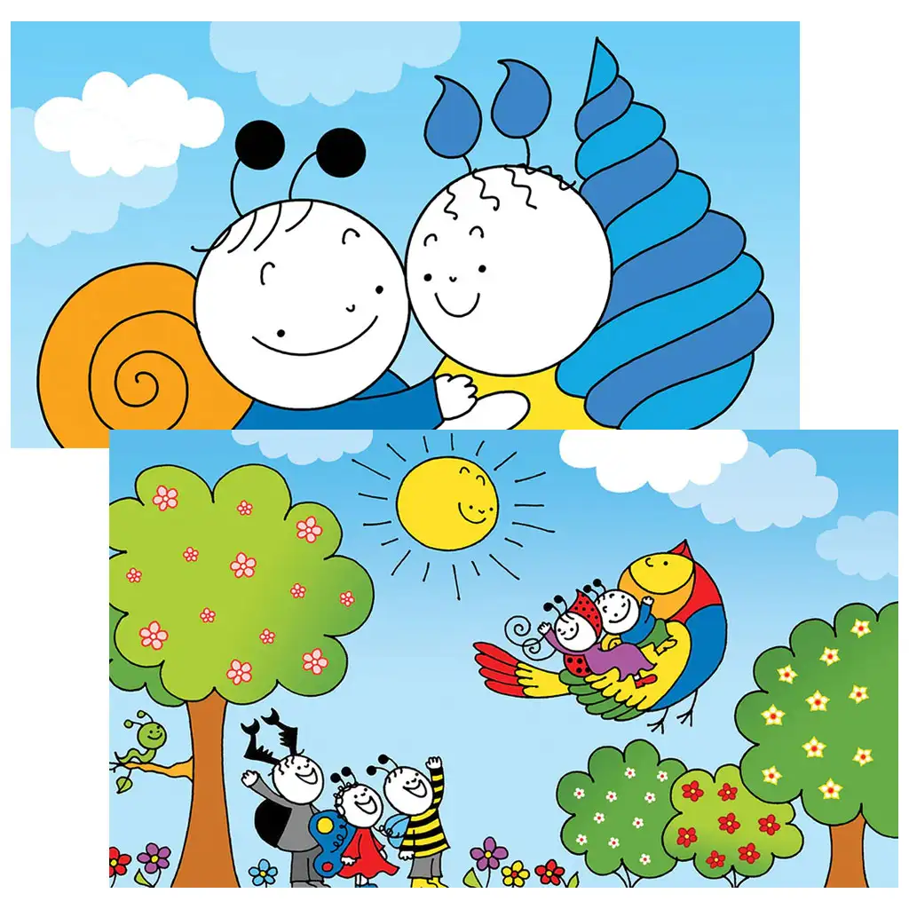 Bartos Erika: Bogyó és Babóca rokonai diafilm kép 2