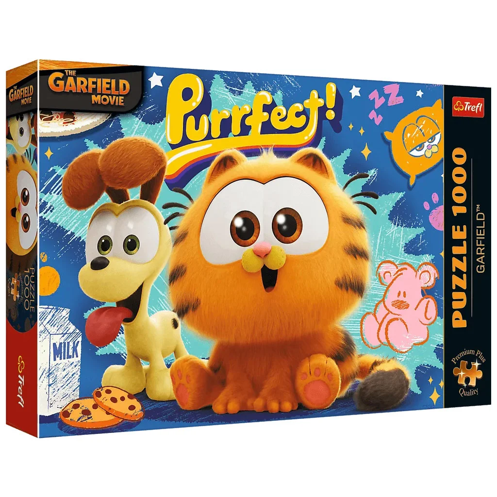 Garfield és Odie kalandjai 1000db-os Prémium plus quality puzzle - Trefl