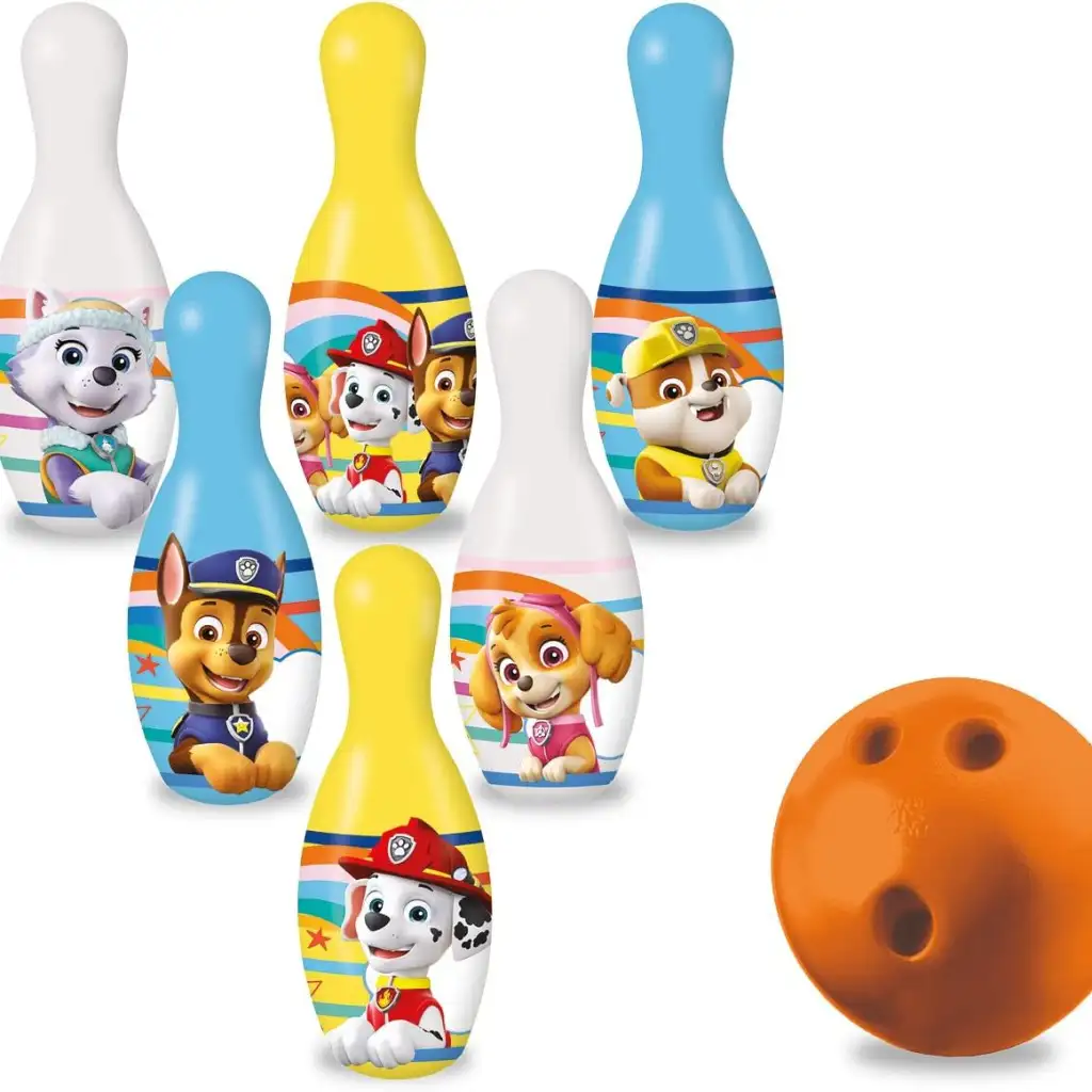 Mancs Őrjárat bowling szett 6db bábuval - Mondo Toys kép 2