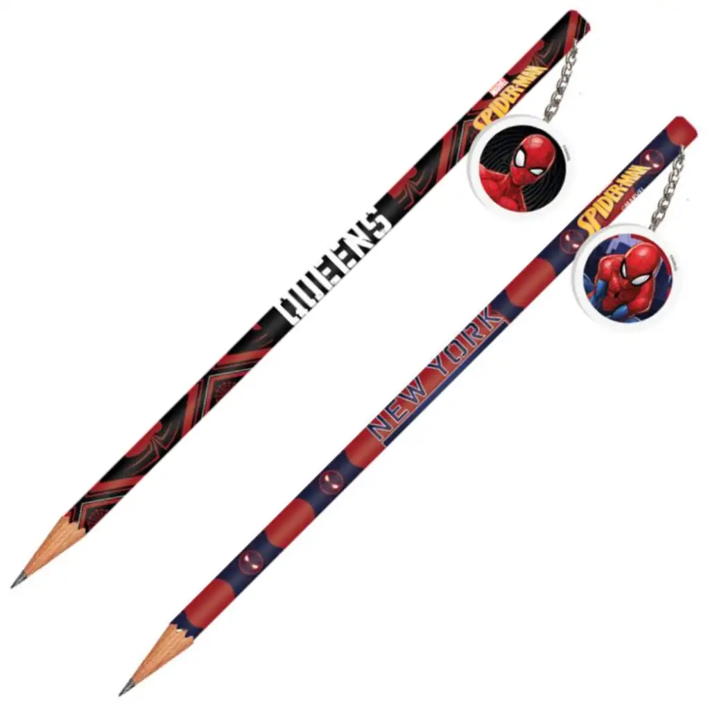 Pókember grafit ceruza radírral több változatban 1db