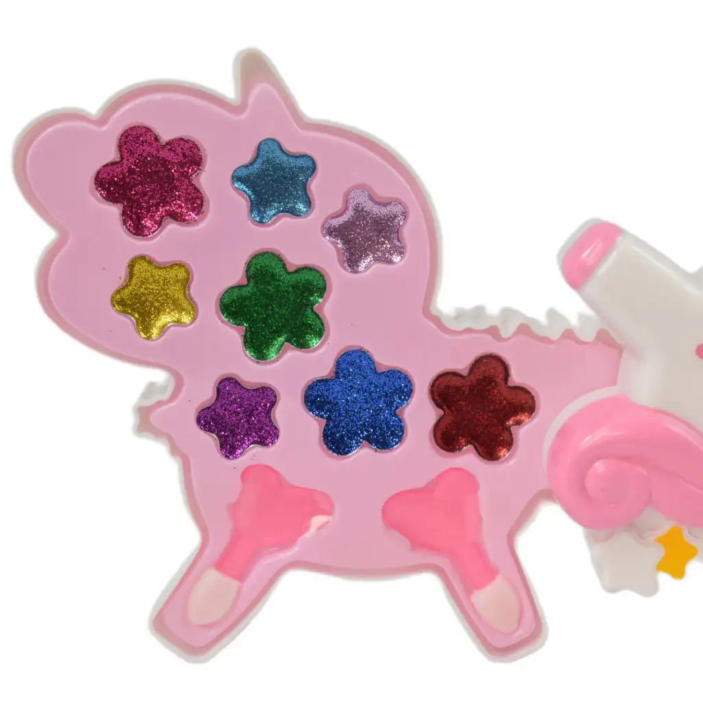 Sparkle & Glitter: Unikornisos három szintes sminkpaletta szett kép 4