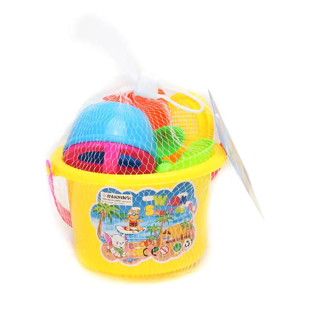 7db-os homokozó szett vödörrel kép 3