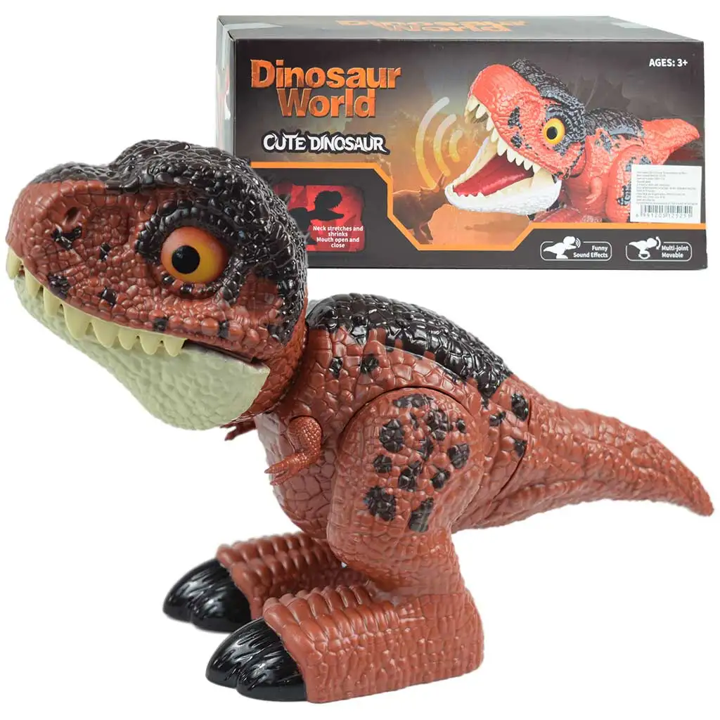 Dino World: Cuki T-Rex bébi dinoszaurusz hangeffektekkel 25cm