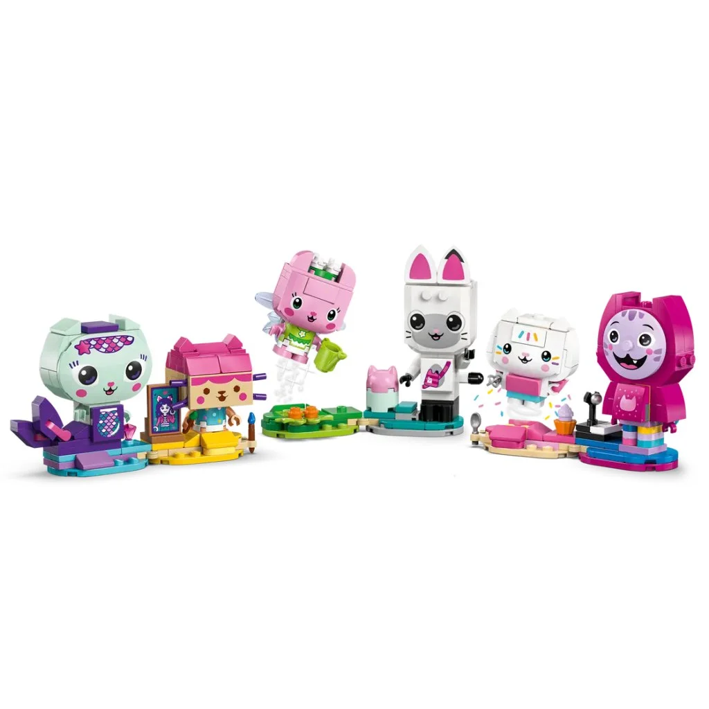 LEGO® Gabi babaháza: Gabi kockákból épült cicabarátai (11215) kép 3